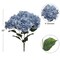 Blue Hydrangea Bush with 5 Silk Flowers &#x26; Leaves by Floral Home&#xAE;